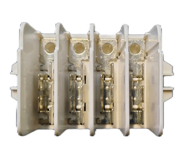 Verteilerleiste 4-fach 12 / 24 V