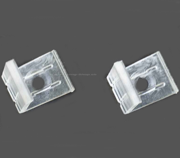 Befestigungsclips für Aluminium LED Eckprofil, 2 Stück