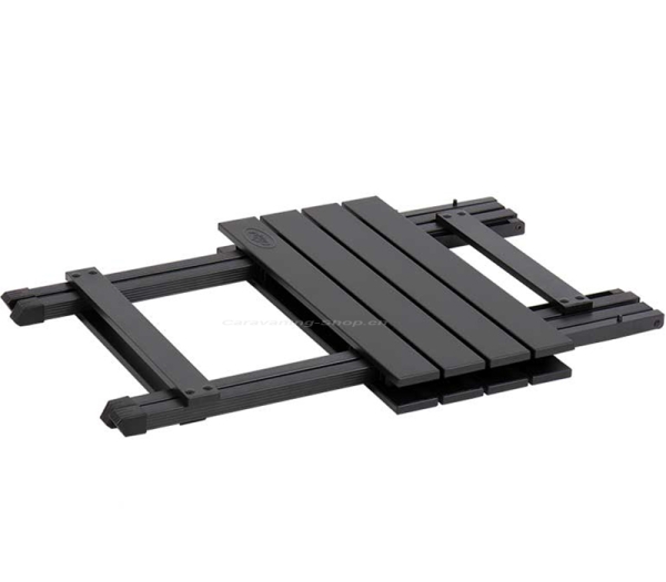 Single Black Alu-Klapptisch