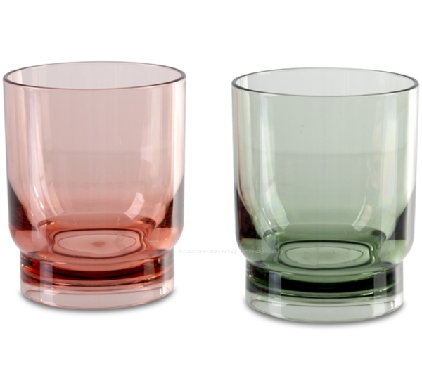 SAN Gläser-Set, stapelbare Wasser-/Saftgläser