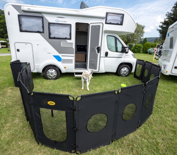 Faltbares Hundefreigehege