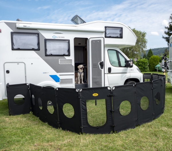 Faltbares Hundefreigehege