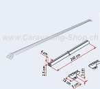 Fiamma Fixing Bar Pro, Tragestange 240 cm