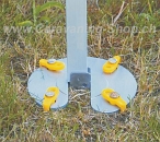 Fiammastor Plates - Platten für Markisenstützfüsse