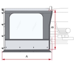 Seitenwand Side W Pro Van F43 270