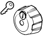 BR-SYSTEMS Sicherheitsschloss mit Schlüssel