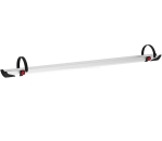 Fahrradschiene Rail Plus, 128 cm, silber