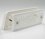Seitenwandlüfter, weiss, 180 x 60 mm