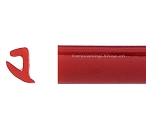 Unterlegprofil, 6.5 x 5 mm, rot, für LMC