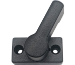 Türverbindungsriegel, schwarz, 11 mm