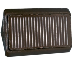Möbelverbinder 2-teilig, dunkelbraun, 2 Stück