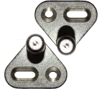 Schliessbolzen, Metal, chrom