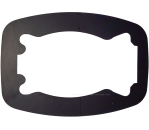 Stechschutzplatte Griffschale Eurochassis, schwarz