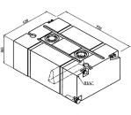 Wassertank 200 l