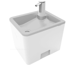 Waschbecken Trelino® Splash S weiss