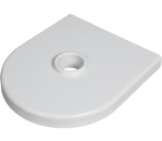 CATO Toilettenauflage, weiss