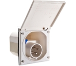 Einspeisungstecker CEE, cremeweiss