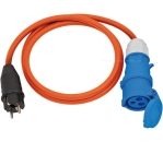 Adapterkabel Schuko - CEE, 25 m