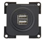 USB-Ladesteckdose, 2-fach