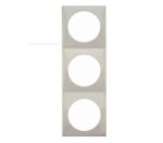 Rahmen 3-fach, chrom lackiert Integro Flow