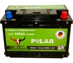 BullTron Lithium Batterie Polar 105 Ah (DIN 70), mit Smart BMS