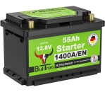BullTron Lithium Starterbatterie, 55 Ah