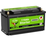 BullTron Lithium Starterbatterie 118 Ah, L5