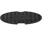 Brunner Grillplatte gerippt, 46 cm