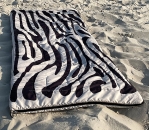 Vanlife Schlafsack Bentcho, Zebra Druck