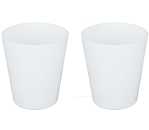 Trinkglas 2er-Set, weiss