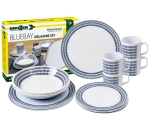 Geschirrset Bluebay