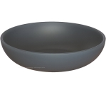 Schale 18 cm, dunkelgrau