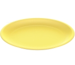 Teller 24 cm, gelb
