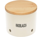 Knoblauchtopf, cremeweiss