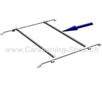 Thule Querträger, für Dachreling deluxe, 2 Stück