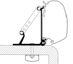 Universaladapter Roof für Serie 5200