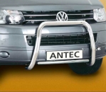 Frontbügel Edelstahl chrom Ø 60 mm für VW T5, mit Einparkhilfe