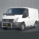 Frontbügel Edelstahl chrom Ø 60 mm für Ford Transit, ab 2006-2014