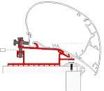 Rooftop-Adapter für Omnistor- Markisen Serie 6