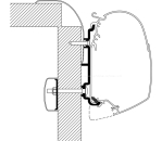 Adapter Frankia, Länge 4,5 m