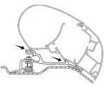 Adapter für Fiat Ducato X250/X290 ab 06/2006, für PR 2000 und 2500
