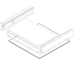 Untere Gehäuseplatte Thule Slide-Out Step 700