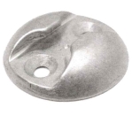 Alu-Zurrplatte für Fittings