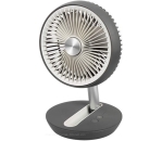 Einklappbarer Tischventilator mit Akku und USB-Ladekabel