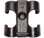 Schlauchhalter für parallel verlegte Schläuche 10 mm