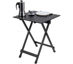 Single Black Alu-Klapptisch